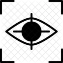 Glyphe Schwarz Symbol
