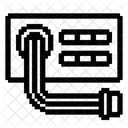 Halbmodulares Netzteil Symbol