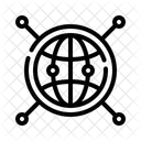 Netzwerk Global Verbindung Symbol
