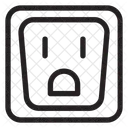 Netzwerk Steckdose Breitband Symbol