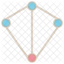 Netzwerk Atom Vernetzung Symbol