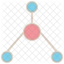 Netzwerk Atom Vernetzung Symbol