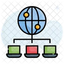 Daten Netzwerk Datenkonfiguration Symbol