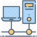 Vernetzung Austausch Daten Symbol