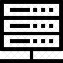 Netzwerk Daten Speicher Symbol