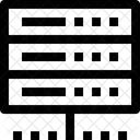 Netzwerk Daten Speicher Symbol