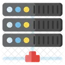 Netzwerk-Datenserver  Symbol