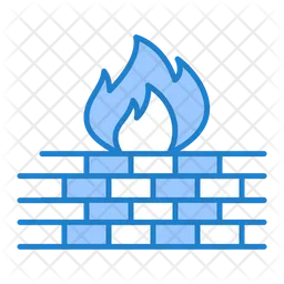 Netzwerk-Firewall  Symbol