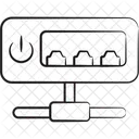 WLAN Router Modem Wireless Router Symbol