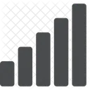 Balkendiagramm Sortierung Netzwerkbalken Symbol