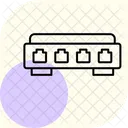 Netzwerkschalter Symbol