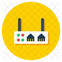 Netzwerk Switch Ethernet Internet Switch Symbol