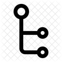 Netzwerk Kommunikation Diagramm Symbol