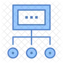 Netzwerkdiagramm Netzwerk Diagramm Symbol