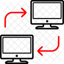 Netzwerkfreigabe Link Verbindung Symbol