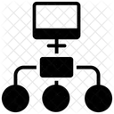 Hierarchie Netzwerkmodell Organigramm Symbol