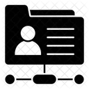 Netzwerkordner Freigabeordner Netzwerkdatei Symbol