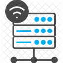 Netzwerkserver Datenserver Datenbank Symbol