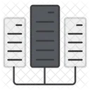 Datenserver Server Rack Datenbank Icon