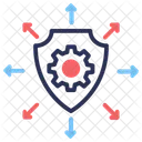 Netzwerksicherheit Schutz Internet Symbol