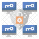 Netzwerksicherheit  Symbol