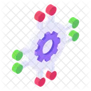 Netzwerkkonfiguration Netzwerkverwaltung Netzwerkeinstellungen Symbol