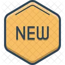 Neu Tag Etikett Icon