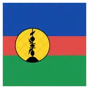 Neukaledonien Flagge Icon