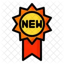 Neu Etikett Abzeichen Symbol