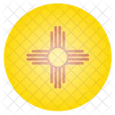 Neu Mexiko USA Symbol