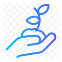 Wiederbepflanzung Aufforstung Landwirtschaft Und Gartenbau Symbol