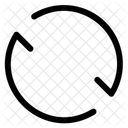 Neu Laden Web App Drehen Symbol