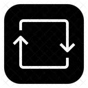 Neuladen Schleife Update Aktualisieren Synchronisieren Richtungspfeil Icon