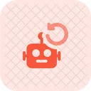 Roboter nachladen  Symbol