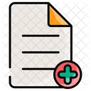 Neue Datei Datei Datei Hinzufugen Symbol