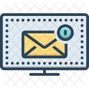 Neue e-mail  Symbol