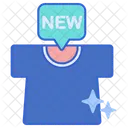Neue Kleidung Stil Textil Symbol