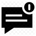 Neue Nachricht Textnachricht Messaging Symbol