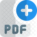 Neue PDF Datei PDF Datei PDF Datei Hinzufugen Icon