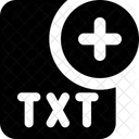 Neue Txt Datei Txt Datei Txt Datei Hinzufugen Icon