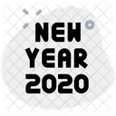 Neujahr 2020  Symbol