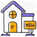 Neues Zuhause Haus Neues Haus Symbol