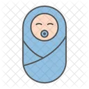 Neugeborenes Baby Kleinkind Symbol