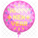 Neujahrsballon  Symbol