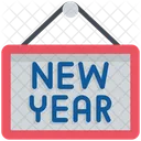 Neujahrsschild  Symbol