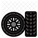 Neumatico Rueda Vehiculo Icono