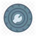 Neumatico Herramienta Reparacion Icono