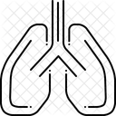 Neumologia Pulmones Trasplantes Icono