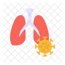 Neumonia Coronavirus Covid 19 Icon