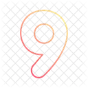 Neun  Symbol
